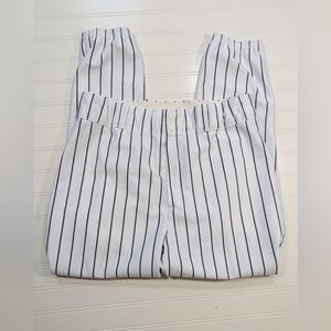 Wilson Men's White Striped Baseball Pants